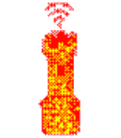 Image of a castle sending a signal